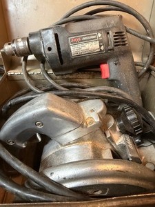 lot 630 image: Skil Drill and Porter Cable Saw