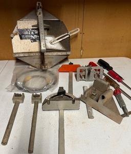lot 634 image: Tile Cutter, Measuring Tools and More