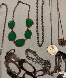 lot 367 image: Jewelry - 14 KGP Neclace, Capricorn Pendant on Chain and More