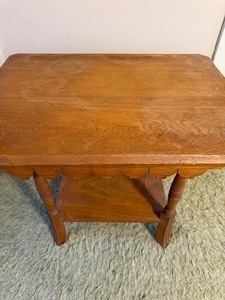 lot 401 image: Vintage Wood Table