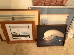 lot 407 image: Wall Art - Ocean Themed