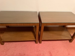 lot 420 image: MCM Widdicomb End Tables