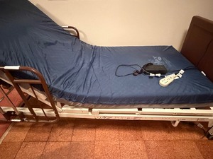 lot 421 image: Twin Size Hopsital Bed, All Sections Work