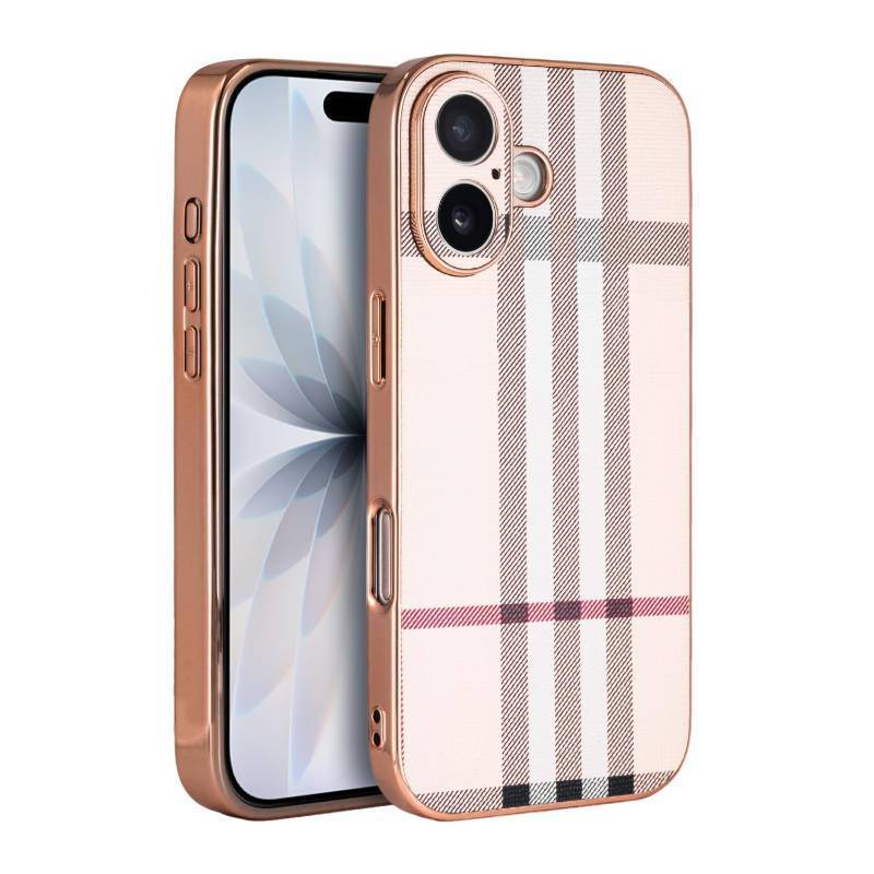 lot 5252 image: LINXUXIE Phone Case for iPhone 17, Fashion Leather Phone Case, Soft TPU Drop Protection Shockproof Protective Phone Holder Women (for iPhone 17) - Retail $17