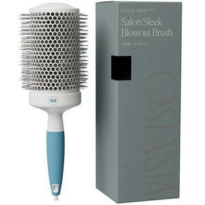 lot 7603 image: Osensia Blownout Extra Large Ceramic Ion Round Harir Dryer Brush for Blow Drying  2.5 inch - Retail $41