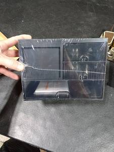 lot 7613 image: Small 3 Drawer Desk Organizer Black