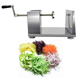 lot 7735 image: Vegetable Spiralizer Zucchini Noodle Maker for Healthy Industrial Quality Vegetable Slicer for Veggies, Potato Cutter, Zoodle Maker, with Strong Suction Cup Spiral Vegetable Cutter Slicer - Retail $39