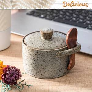 lot 7608 image: Honeyuak Ceramic Salt Dish COLOR VARIES