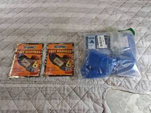 lot 20 image: Medical Supplies and Winter Foot Warmers Bundle