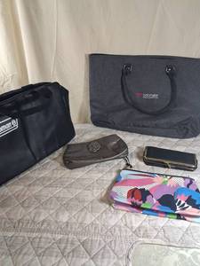 lot 24 image: Mixed Bag Collection Including Coleman Carrying Case and Tote Bags