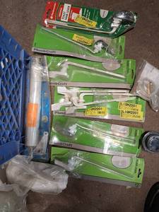 lot 115 image: Mixed Plumbing and Office Supplies Lot