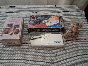 lot 124 image: Bicor Hand-Held Sewing Machine with Original Box