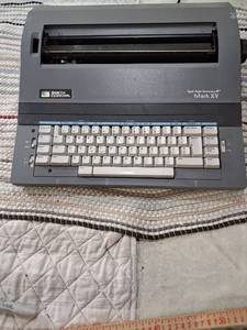 lot 126 image: Smith Corona Mark XV Electric Typewriter with Spell-Right Dictionary