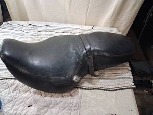 lot 134 image: Harley Davidson Motorcycle Seat