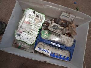 lot 164 image: Dremel Rotary Tool Accessories Kit with Attachments and Bits