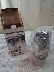 lot 180 image: Hamilton Beach Fresh Grind Coffee and Spice Grinder