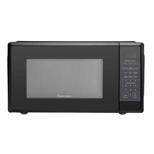 lot 3706 image: $90 Kenmore 1.1 cu-ft Black Microwave - Black