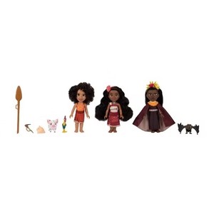 lot 3727 image: Disney Moana 2 6 Moana, Loto & Matangi Petite Gift Set