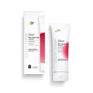 lot 3777 image: Dove Beauty Cream Serum with Pro-Ceramide and Repair Body Lotion