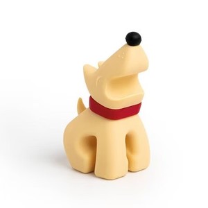 lot 3784 image: Ototo Silicone Buddy Dog Spoon Rest Steam Releaser Beige