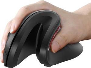 lot 3787 image: seenda Ergonomic Vertical Mouse with Jiggler - Bluetooth2.4G USB