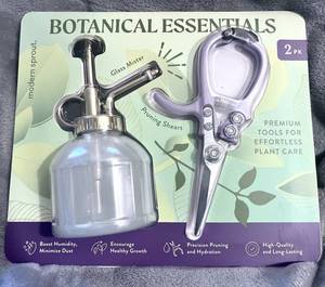 lot 3788 image: Botanical Essentials, Premium Plant Care Tools, 2 Pk. NIP