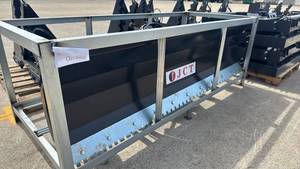 lot 38029 image: JCT Heavy Duty Skid Steer Dozer Blade 84 inch
