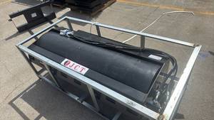 lot 38033 image: JCT Heavy Duty Skid Steer Vibratory Roller 72 inch