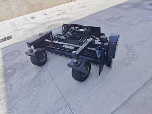 lot 41022 image: Arteer  72in Skid Steer Power Rake  SSPR-72W