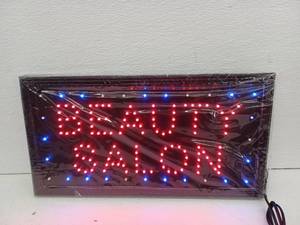 lot 9997 image: Beauty Salon LED Sign