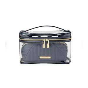 lot 10087 image: Tartan  Twine Train Case Set