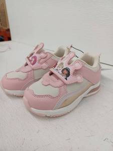 lot 10141 image: Girls Disney Princess Light Up Shoes, Size 9