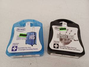 lot 10145 image: Boss Travel Personal Care Kit Lot of 2