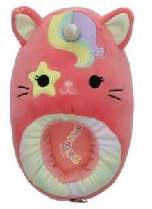 lot 10151 image: Squishmallows Girls Plush Full-Body Step-In Slipper, Size 45