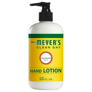 lot 10196 image: Mrs. Meyer s Clean Day Hand Lotion  Honeysuckle Scent, 12 Ounce Bottle
