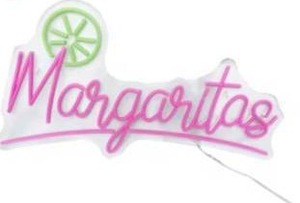 lot 10214 image: Margaritas Wall Art Sign