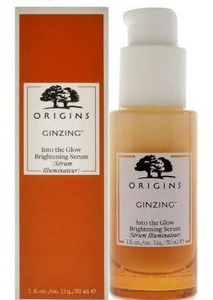 lot 10219 image: Origins Ginzing Into The Glow Brightening Serum 1oz Vitamin C Hyaluronic Acid
