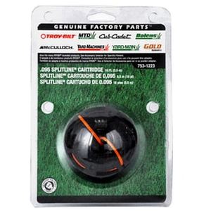 lot 10286 image: MTD Genuine Parts .095  Splitline Trimmer Cartridge, 2 Pack