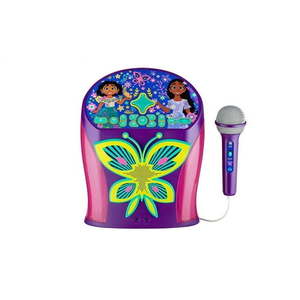 lot 10295 image: Disney Encanto Karaoke Machine with EZ Link Technology and USB Port  Bluetooth Streaming