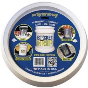 lot 10308 image: Bucket Grip  White, 2 Pack