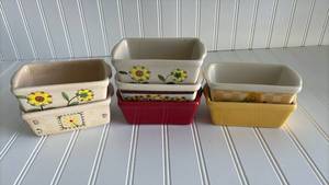 lot 130 image: Decorative Ceramic Loaf Pans