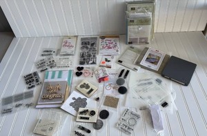 lot 155 image: Stampin Up and Sizzix Craft Supply Collection