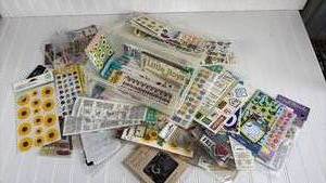 lot 228 image: Mixed Scrapbooking Sticker Collection