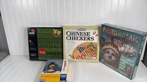 lot 230 image: Board Game & Puzzle Collection Bundle