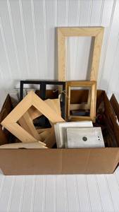 lot 233 image: Mixed Picture Frame and Craft Supply Lot