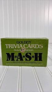 lot 247 image: Golden MASH Trivia Cards Set