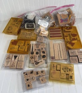 lot 268 image: Mixed Rubber Stamp Collection - Sports, Celebrations & Sayings
