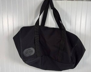 lot 293 image: Harley-Davidson Black Canvas Duffel Bag
