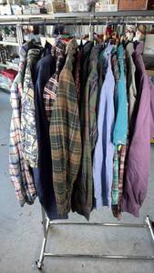 lot 302 image: Mixed Brand Name Shirts Collection Bundle