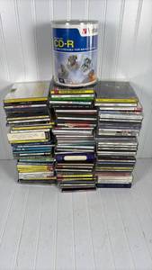 lot 321 image: Classical Music CD Collection with Blank CD-R Spindle